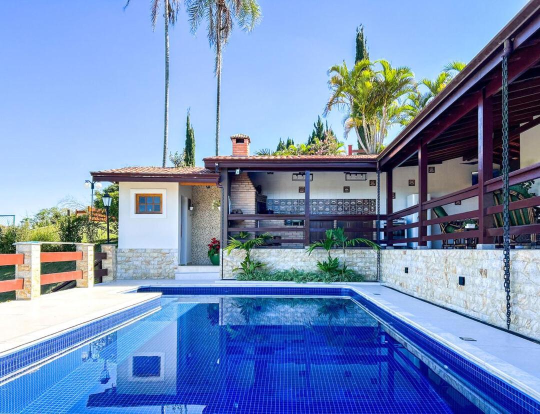 Casa De Campo C Churrasqueira E Wi-Fi Itatiba Sp Villa Exterior foto